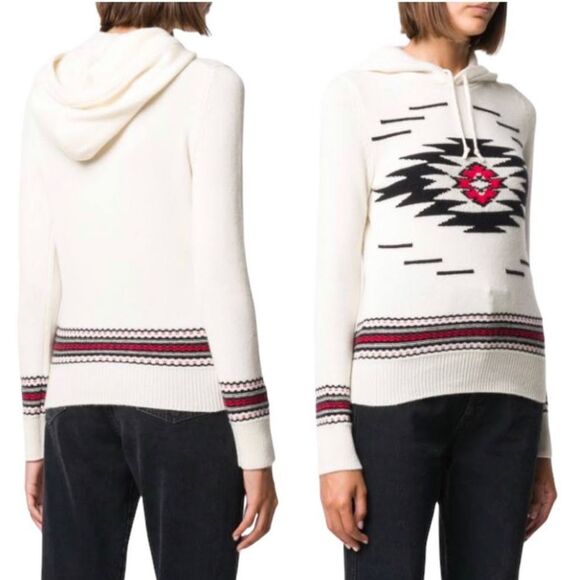 Polo Ralph Lauren - Women’s Hooded Cashmere/ Wool Blend Sweater- Size S